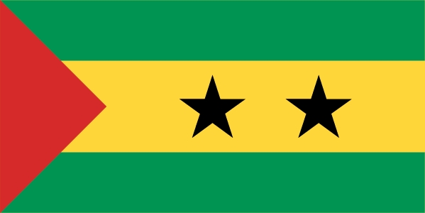 Флаг Демократической Республики Сан-Томе и Принсипи