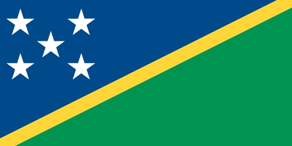 Флаг Соломоновых Островов