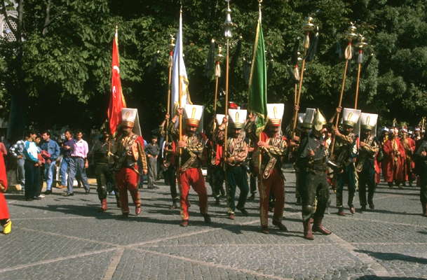 Военный парад. Стамбул, Турция.
