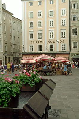 Зальцбург. Рыночная площадь.