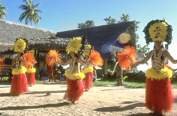 Полинезия. Традиционный свадебный танец.
