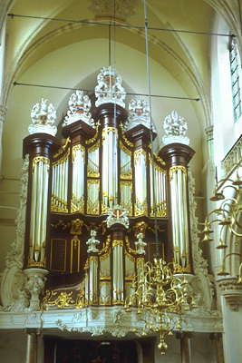 Орган 1671 года в церкви Дордтрехта (Голландия).