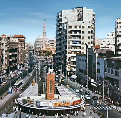Александрия. Вид части города.