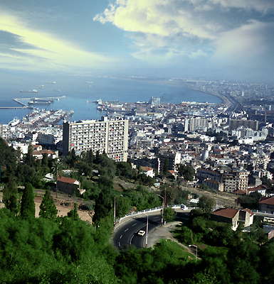 Алжир. Панорама города.