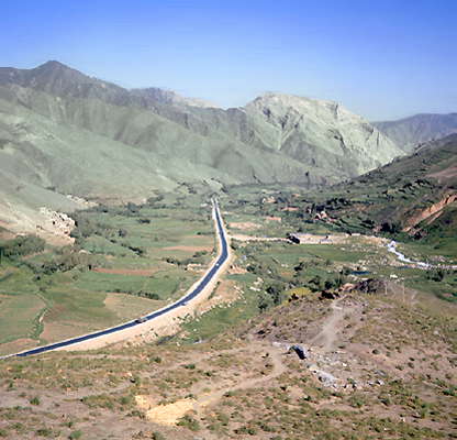 Афганистан. Горный перевал.