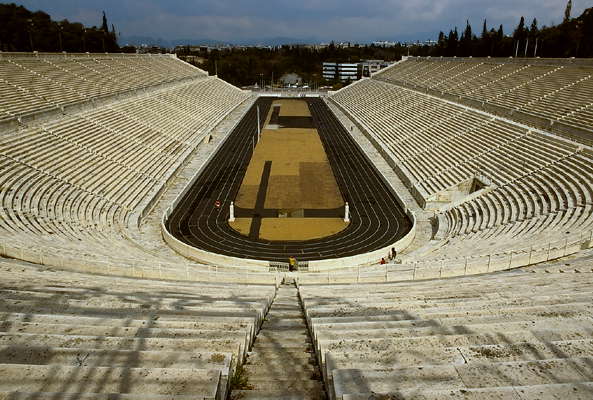 Афины. Олимпийский стадион.