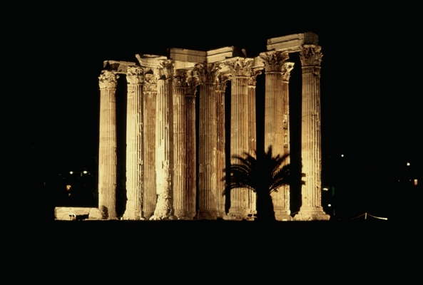 Афины. Храм Зевса Олимпийского.