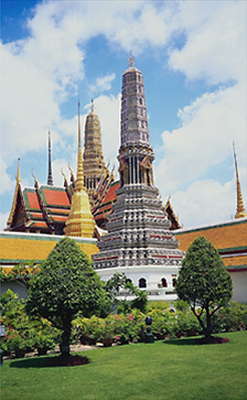 Храм Ват Фра Кео в Бангкоке.