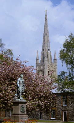 Памятник герцогу Веллингтону. Норвич, Англия.