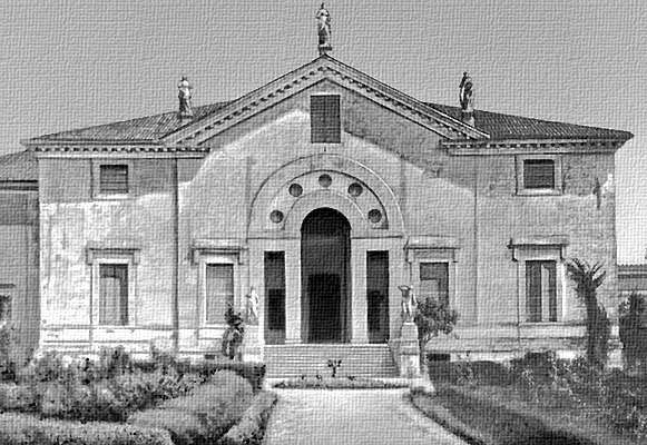 Вилла Пояна близ Виченцы. 1560-е гг. Архитектор А. Палладио.