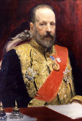 С.Ю. Витте. Портрет работы И.Е. Репина. 1901-03.