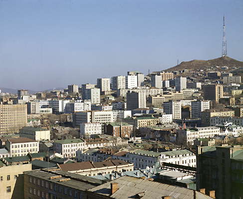 Владивосток. Панорама города.