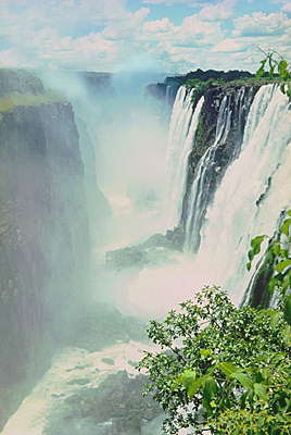 Водопад Виктория, Зимбабве.