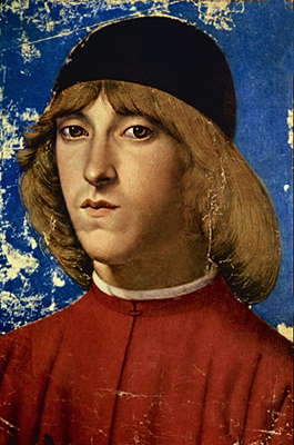 Доменико Гирландайо. Портрет Лоренцо Медичи.