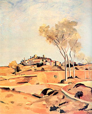 А. Дерен. Полуденный пейзаж. 1931 г.