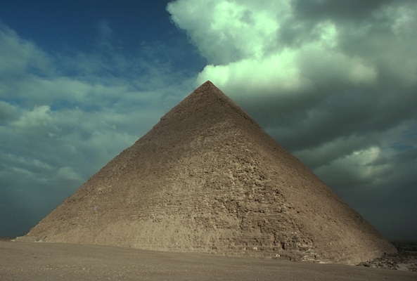 Египет. Великая пирамида Хефрена.