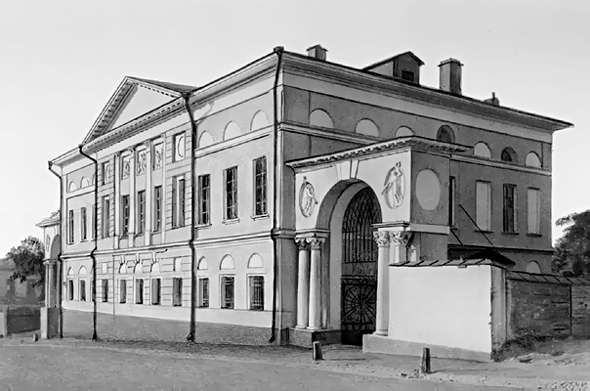 Калуга. Дом Золотаревых-Кологривовой (ныне Краеведческий музей).