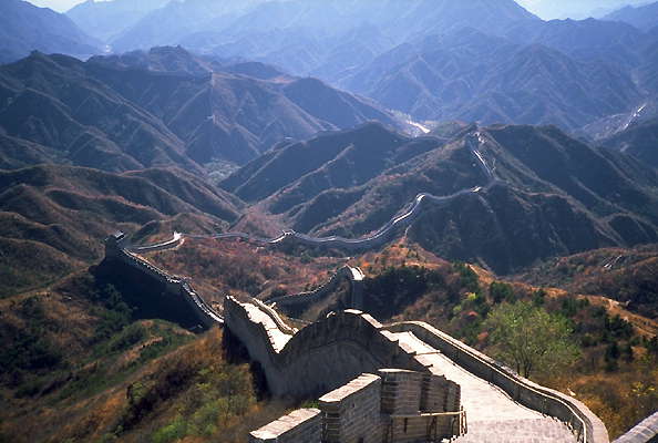 Китай. Великая китайская стена.