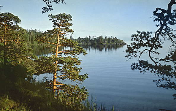 Ладожское озеро.