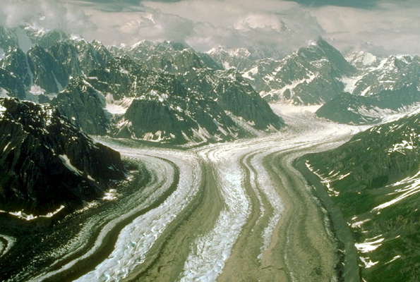 Ледник, Аляска.
