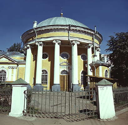 Н.А. Львов. Троицкая церковь (Кулич и Пасха).