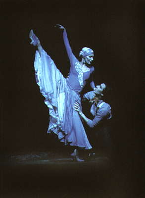 Наталия Макарова в балете Лунный свет.