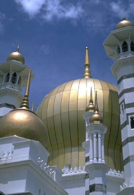 Малайзия. Мечеть Убадия в Дуала-Кангсаре.
