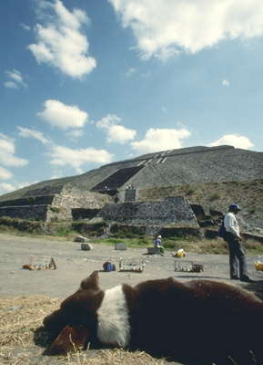 Мехико. Пирамида Солнца.