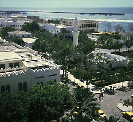 Могадишо. Центральная часть города.