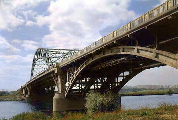 Бесединский мост через р. Москва.