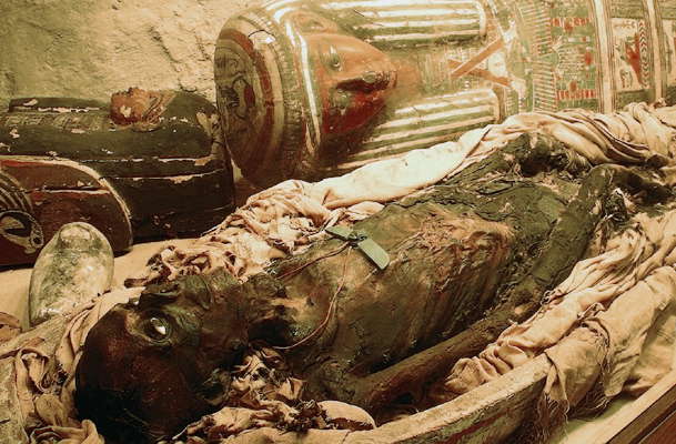 Древнеегипитская мумия.