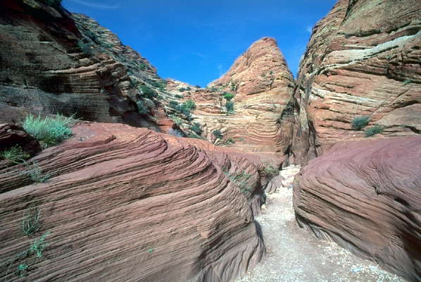 Эрозия песчаника. Каньон Пери, штат Юта, США.