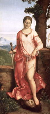 Юдифь. Картина Джорджоне. 1504-05. Эрмитаж.