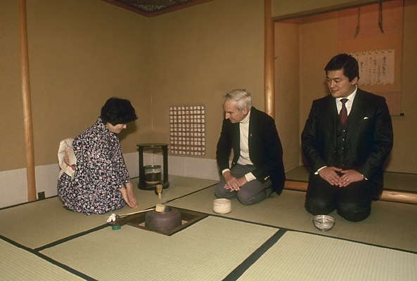 Японская чайная церемония.