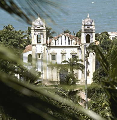 Ресифи, Бразилия. Церковь Олинда.