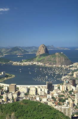Рио-де-Жанейро. Вид на залив.