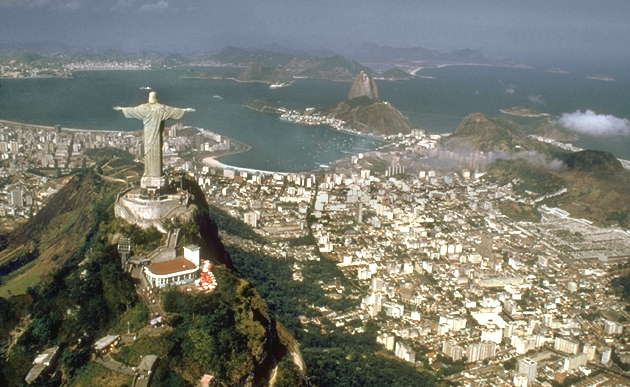 Рио-де-Жанейро. Панорама города.