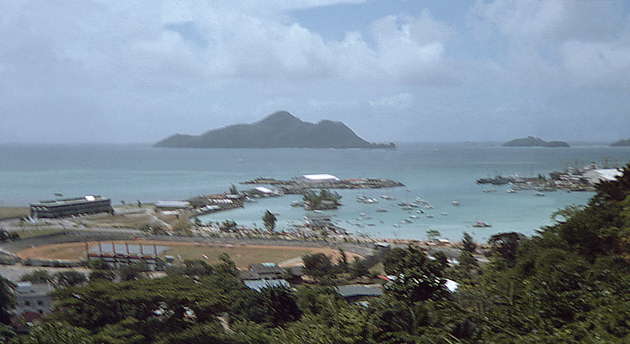Сейшельские Острова. Порт г. Виктория.