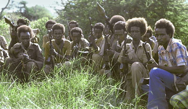 Сомали. Партизанский отряд.