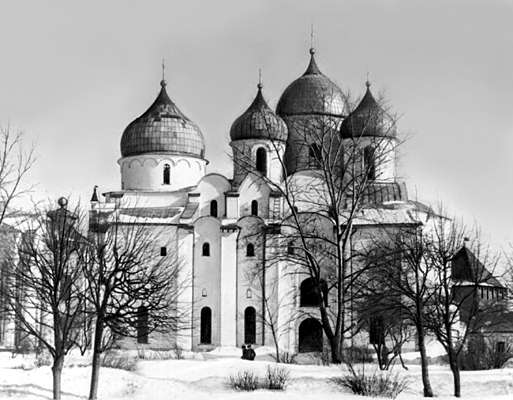 Софийский собор в Новгороде.