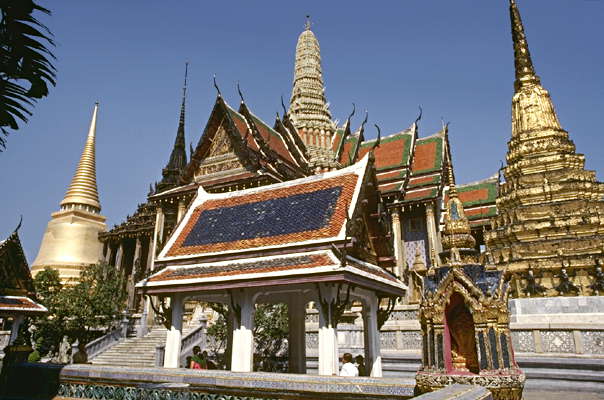 Ват Пра Кео. Бангкок. Таиланд.