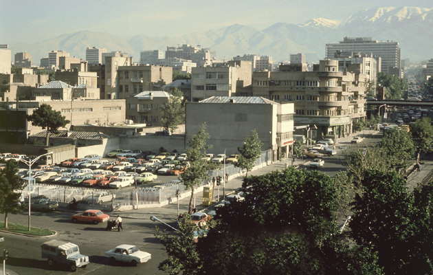 Тегеран. Панорама города.