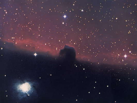 Туманность Конская голова - часть тёмного пылевого облака.