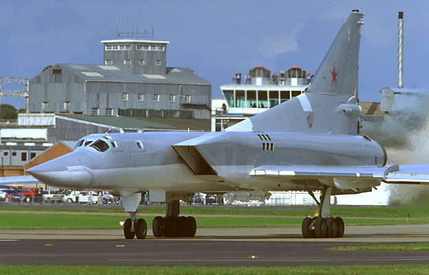 Самолёт Ту-22М. Взлёт.