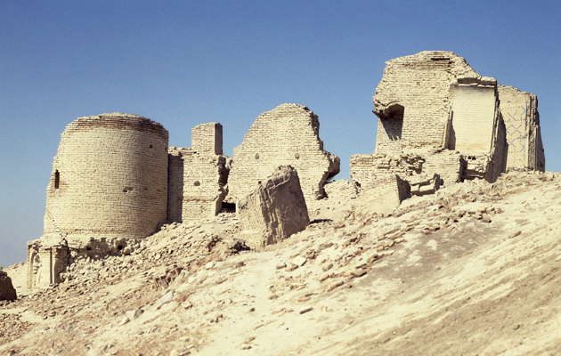Туркмения. Развалины древнего г. Ниса.