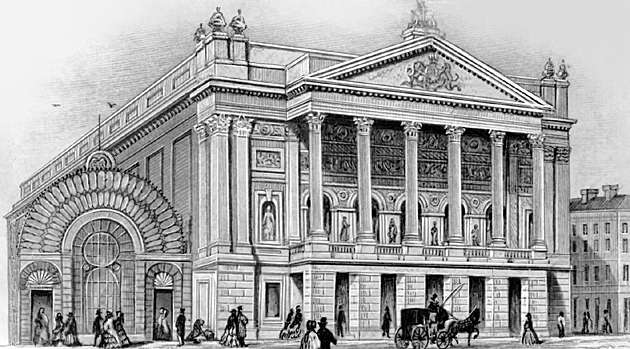 Ковент-Гарден. Здание театра. 1810.