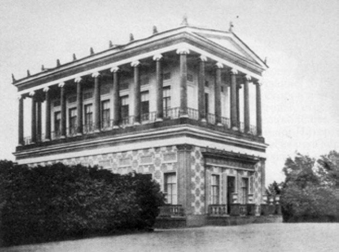 Петергоф. Дворец Бельведер. Арх. А. Штакеншнейдер. 1856