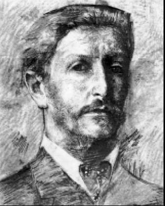 М. А. Врубель. Автопортрет. 1904