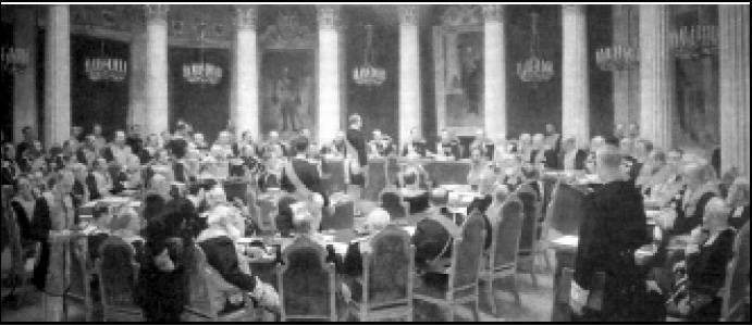 Торжественное заседание Государственного совета. Худ. И. Е. Репин