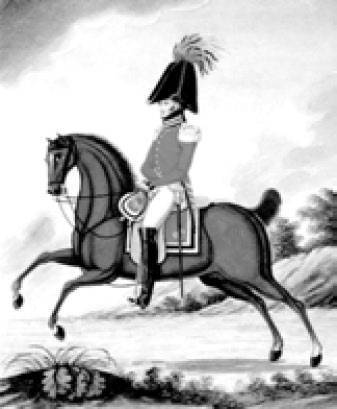 Полковник кавалергардского полка Краузе. 1810-е гг.